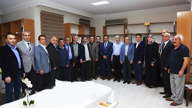 Başkan Gürkan, Malatya Tabip Odası Yönetimi İle Bir Araya Geldi