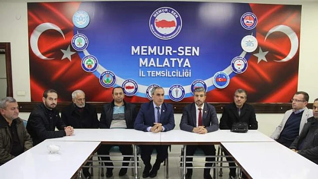 Marasalı'dan Memur-Sen'e Ziyaret