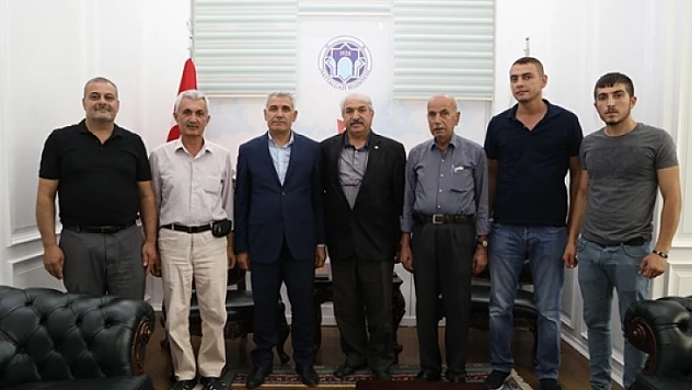 Başkan Yücekaya'dan Başkan Güder'e Ziyaret