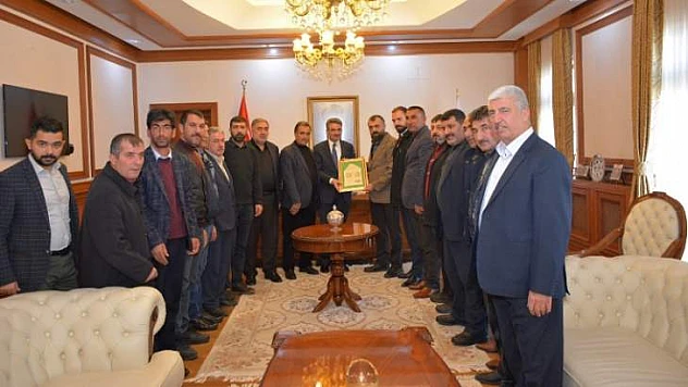 Akın Vali Aydın Baruş'a Hayırlı Olsun Ziyaretinde Bulundu