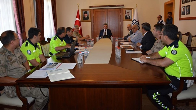Trafik Değerlendirme Toplantısı Düzenlendi