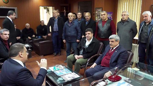 Başkan Gürkan, Şeker İş Sendikasını Ziyaret Etti