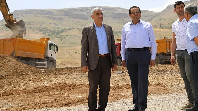 Başkan Güder, Yeni İmar Yolu Açma Çalışmalarını Yerinde İnceledi