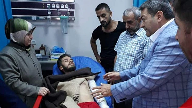 Fendoğlu'ndan, Yaralanan Taraftarlara Ziyaret