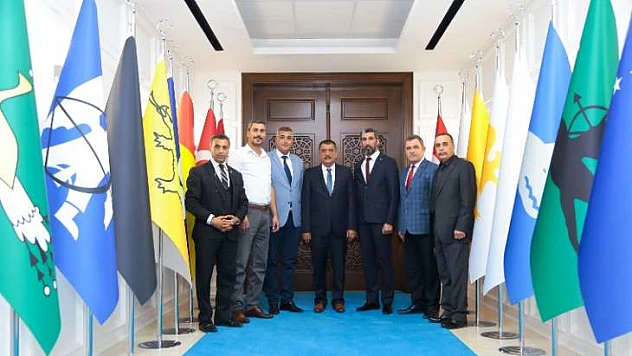 Milli Beka Hareketin'den Başkan Gürkan'a Ziyaret