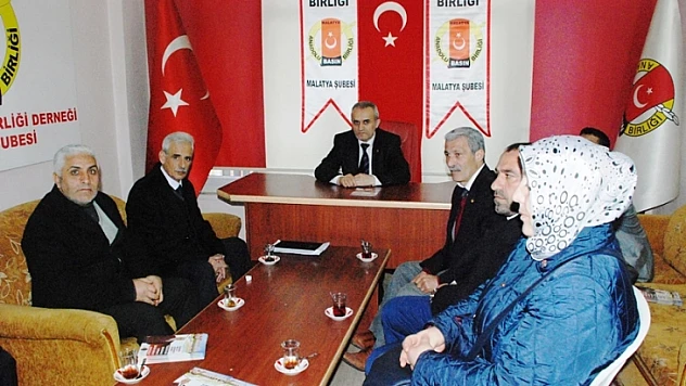 BBP Malatya İl Yönetiminden Anadolu Basın Birliği'ne Ziyaret