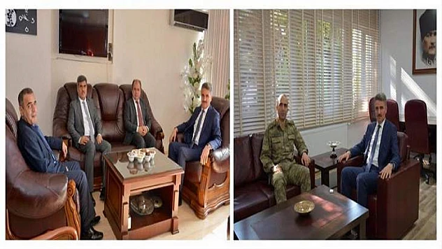Vali Baruş'tan Adliye ve 2. Ordu Komutanlığına İade-İ Ziyaret