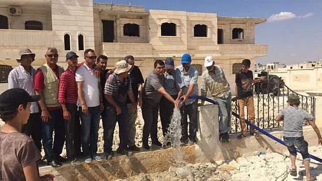 DSİ Mazlumlara ve Mağdurlara Umut Olmaya Devam Ediyor