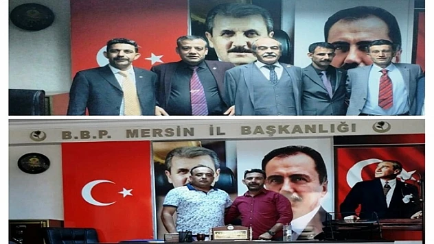Başkan Altunkaya,  Mersin BBP İl ve İlçelerine Ziyaret