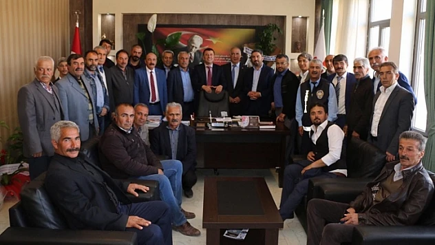 Ağbaba, Hekimhan İlçesi'ni Ziyaret Etti