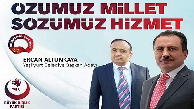 Altunkaya Yeşilyurt Belediye Başkan Adayı