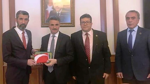 Milli Beka Hareketi Malatya Valisi Baruş'u Ziyaret Etti