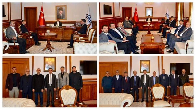 Vali Aydın Baruş'a Ziyaretler Devam Ediyor