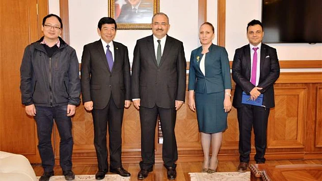 DGÖ Genel Sekreteri Mikuriya, Vali Kaban'a Ziyaret