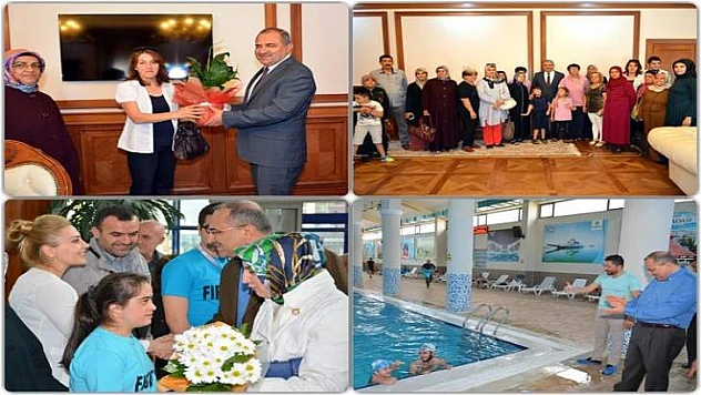 Proje Ailelerinden Vali Kaban'a Teşekkür Ziyareti