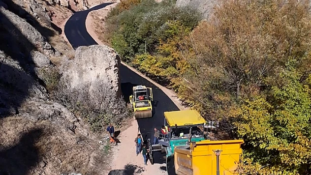 Büyükşehir Darende de Çalışıyor