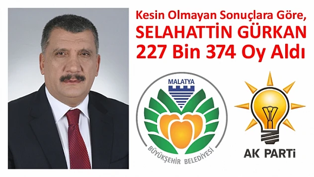 Büyükşehir Gürkan'a Emanet