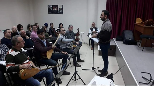 TCDD Çalışanları'ndan Konser Hazırlığı