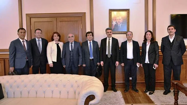 Malatya Sanayici ve İş Adamları Yöneticilerinden Vali Baruş'a Ziyaret