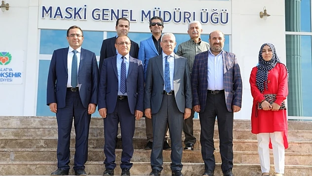 Başkan Güder, Maski Genel Müdürü Karataş'ı Ziyaret Etti