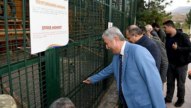 Ziyarete Açılan Hayvanat Bahçesine Yoğun İlgi