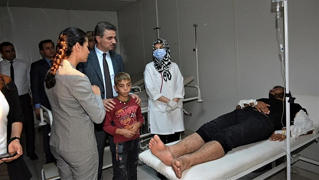 Vali Baruş, Geri Gönderme Merkezinde İncelemelerde Bulundu