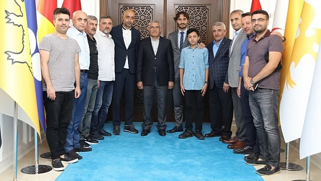 Altıntop Ve Kafkas, Başkan Güder İle Bir Araya Geldi