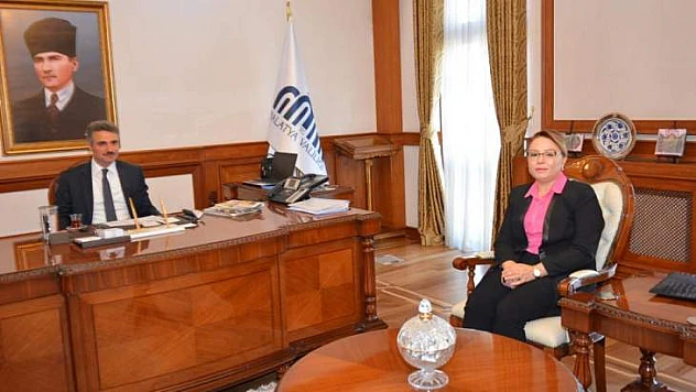 Rektör Prof. Dr. Karabulut'tan Vali Baruş'a Ziyaret
