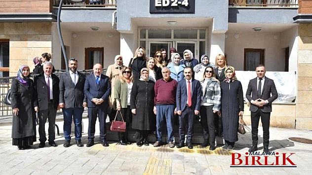 Hanımefendi Hanife Yazıcı'dan Pütürge İlçe Ziyareti