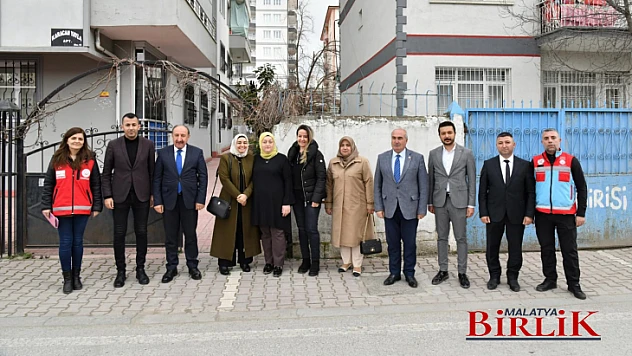 Hanımefendi Hanife Yazıcı'dan Battalgazi Ve Yeşilyurt İlçesindeki Ailelere Ziyaret