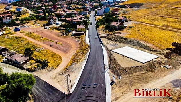 Hanımınçiftliği ve Melekbaba Mahallesi Bağlantı Yolu Asfaltlandı