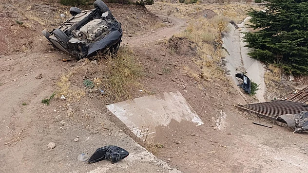 Hekimhan'da Tek Taraflı Trafik Kazası: Can Kaybı Yok, 1 Yaralı