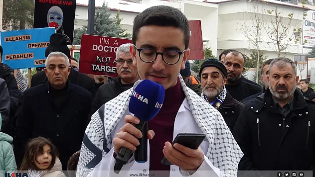 Hekimler Ve Sağlık Çalışanları 56 Haftadır Gazze'de Yaşanan Soykırıma Karşı Yürüyor