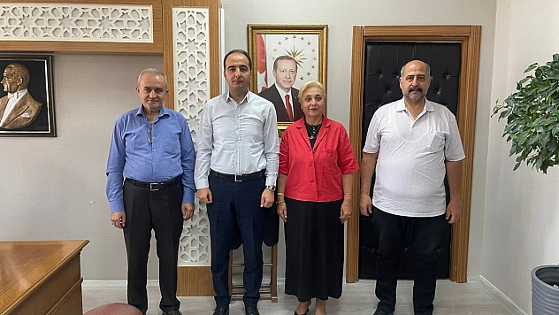 HİMYAÇDER'den Kaymakam Uzan'a Hayırlı Olsun Ziyareti