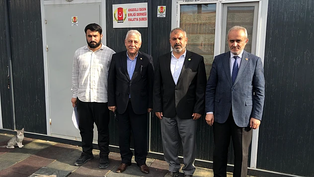 HÜDA PAR Malatya İl Başkanı Sevgili'den Anadolu Basın Birliğine Ziyaret