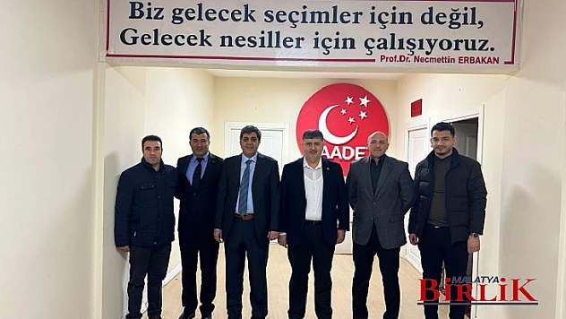 Hürriyetçi Eğitim Sen İl Temsilciliğinde Başkan Canbay'a Ziyaret