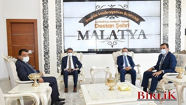 İçişleri Bakan Yardımcısı Çataklı'dan Başkan Gürkan'a Ziyaret