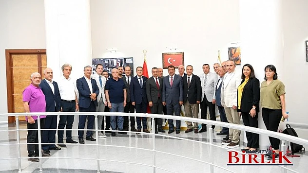 İhracatçılar Birliklerinden Başkan Gürkan'a Ziyaret