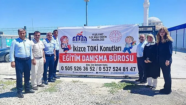 İkizce TOKİ Bölgesinde Eğitim Danışmanlık Bürosu Hizmete Açıldı