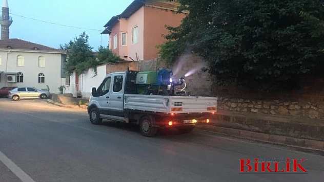 İlaçlama Çalışmaları Devam Ediyor