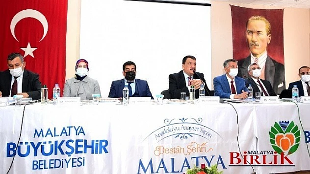 İlçe Koordinasyon Toplantılarının 7. Durağı Yazıhan İlçesi Oldu