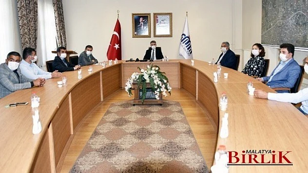 İlimiz Koronavirüs Durumu ve 2020 Kayısı Rekoltesi Toplantısı