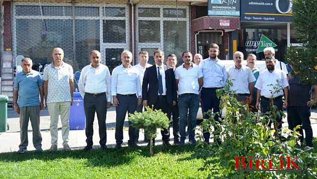 İnönü Kapalı Çarşısı Esnaflarından Baştürk'e Destek