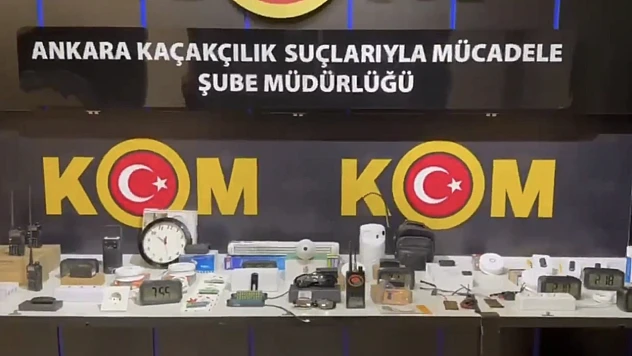 İnternetten Yasa Dışı Satış: Dinleme ve Takip Cihazları Polisin Operasyonuyla Yakalandı