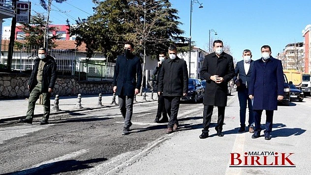 İstasyon Caddesi'ndeki Genişletme Çalışmaları Devam Ediyor