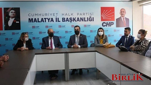 İYİ Parti Battalgazi İlçe Yönetiminden CHP Battalgazi İlçe'ye Ziyaret