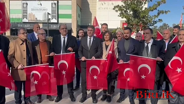 İyi Parti Gençlik Kollarından Türk Bayrağı Dağıtımı