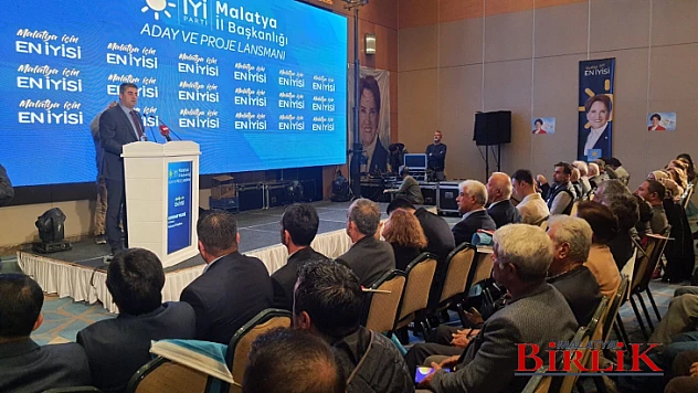 İYİ Parti Malatya Belediye Başkan Adaylarını Tanıttı