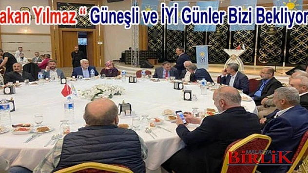 İyi Parti Malatya İl Teşkilatı İftarına Yoğun İlgi