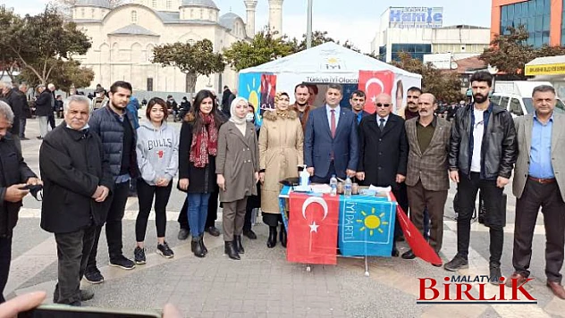  İYİ Parti Yeşilyurt İlçe Başkanlığı Üye Kaydına Devam Ediyor